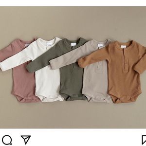 4 MEBIE BABY bodysuits